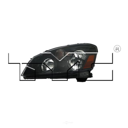 Tyc 20-6644-00 Headlight 20-6644-00